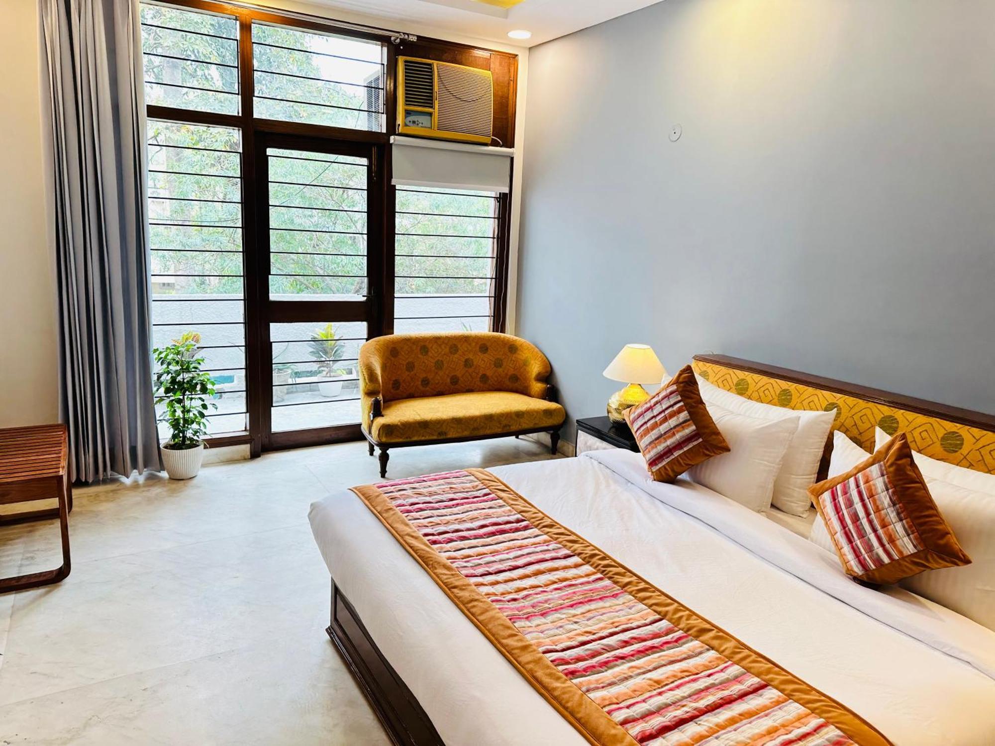 Отель Grove Residency Hauz Khas New Delhi Couple Friendly Экстерьер фото
