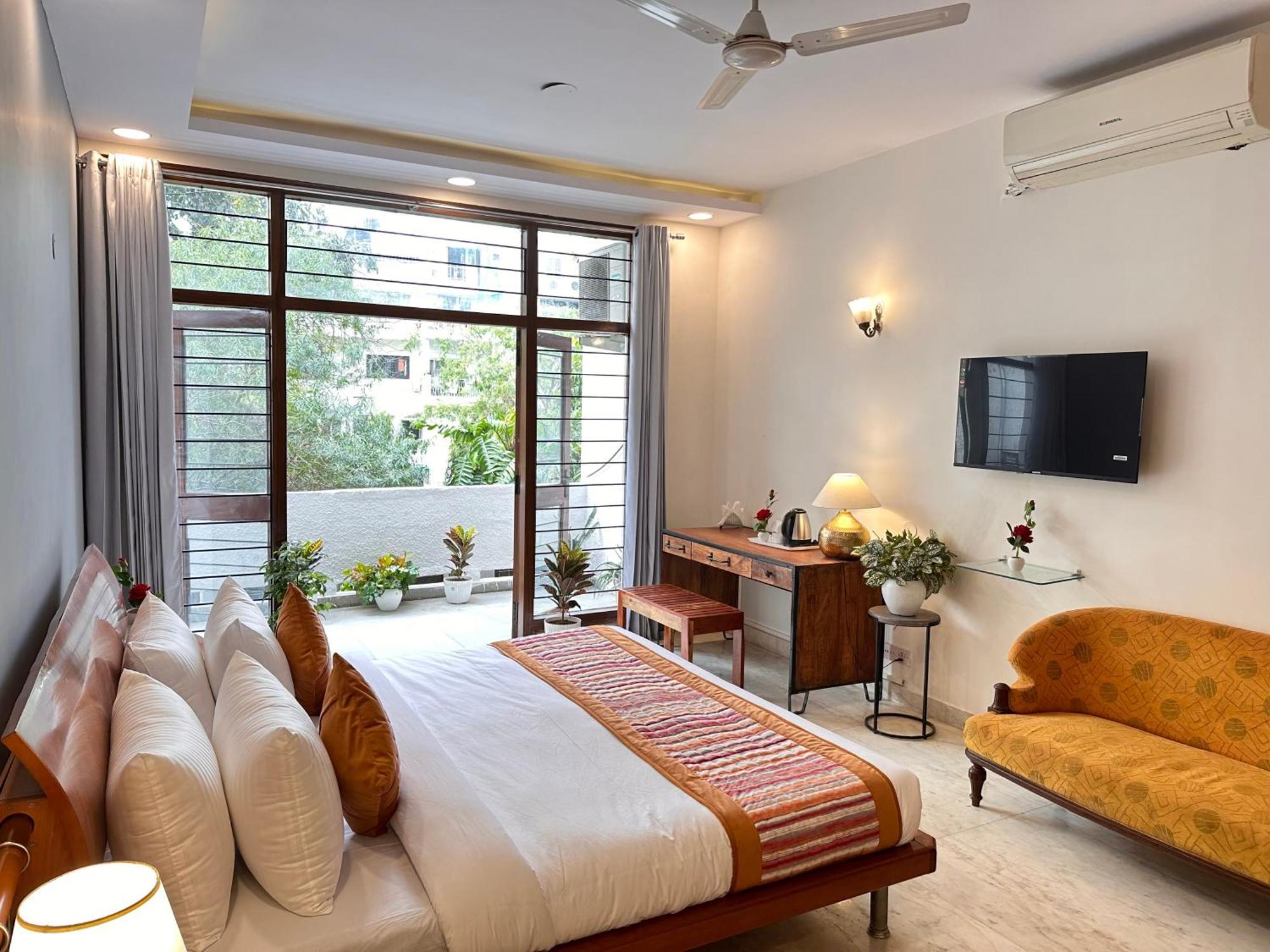 Отель Grove Residency Hauz Khas New Delhi Couple Friendly Экстерьер фото